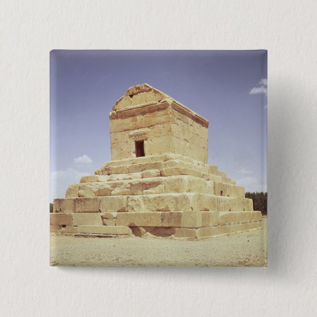 Chapa Cuadrada Tumba de Cyrus el grande (Anverso)