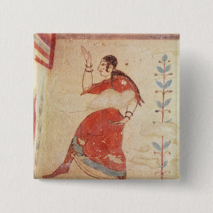 Chapa Cuadrada Tumba de los acróbatas, detalle de un bailarín