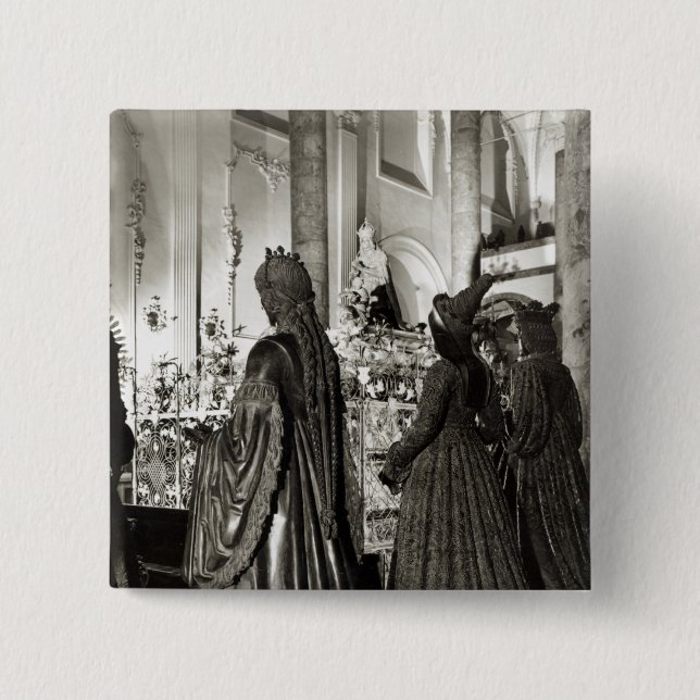 Chapa Cuadrada Tumba de Maximiliano I (Anverso)