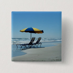 Chapa Cuadrada Tumbonas en la playa de Daytona