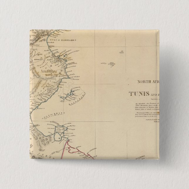 Chapa Cuadrada Túnez, Trípoli (Anverso)