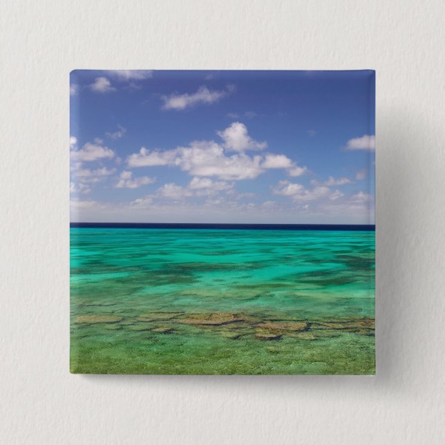 Chapa Cuadrada Turcas y Caicos, Isla Gran Turca, Cockburn 3 (Anverso)