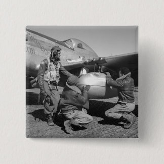 Chapa Cuadrada Tuskegee Airmen, 1945