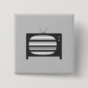 Chapa Cuadrada TV retro