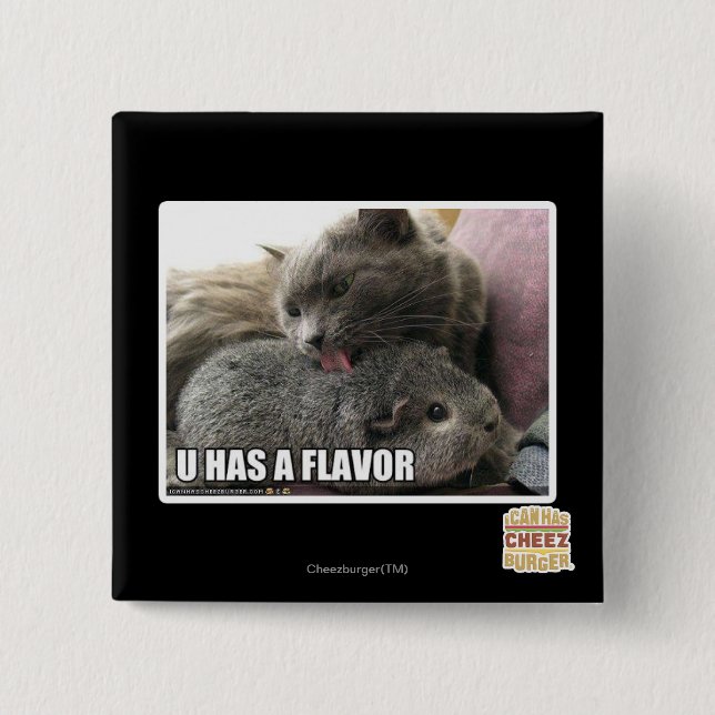 CHAPA CUADRADA U TIENE UN SABOR (Anverso)