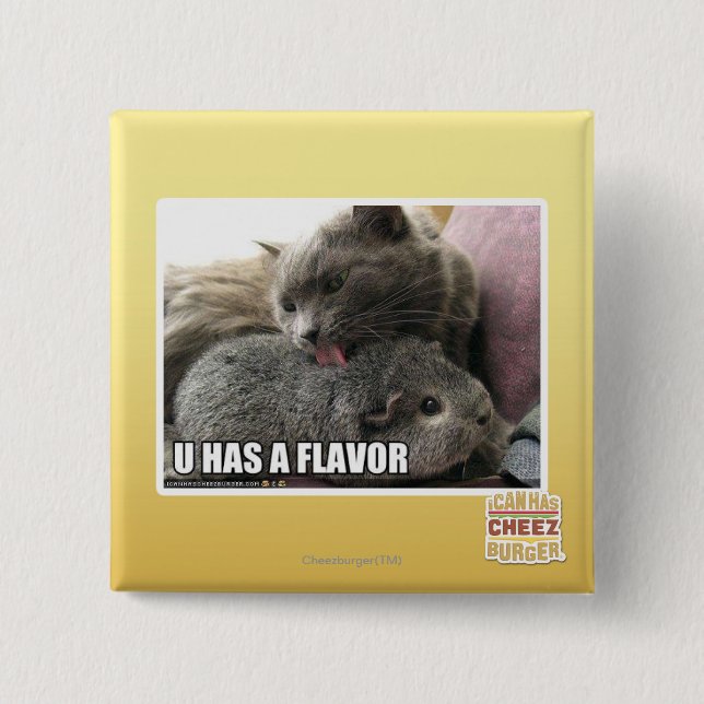 CHAPA CUADRADA U TIENE UN SABOR (Anverso)