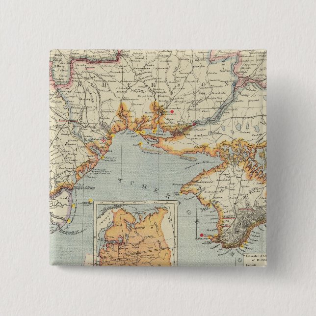 Chapa Cuadrada Ucrania y Moldova (Anverso)