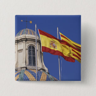Chapa Cuadrada UE, España, Cataluña, Palau de la Generalitat.
