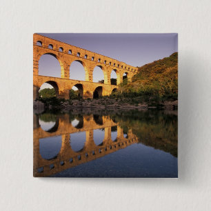 Chapa Cuadrada UE, Francia, Provenza, Gard, Pont du Gard.2