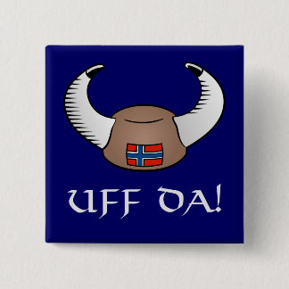 Chapa Cuadrada ¡Uff DA! Gorra de Viking