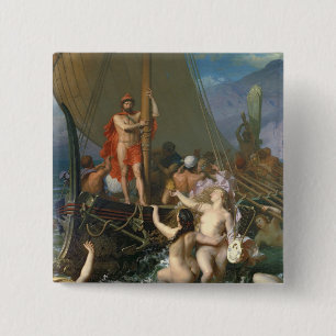 Chapa Cuadrada Ulises y las sirenas 2