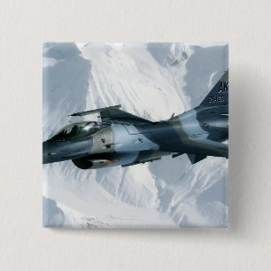 Chapa Cuadrada Un agresor F-16