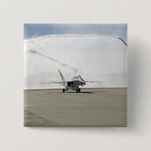 Chapa Cuadrada Un avión F-18