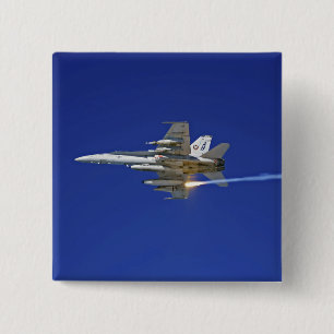 Chapa Cuadrada Un avispón F/A-18C