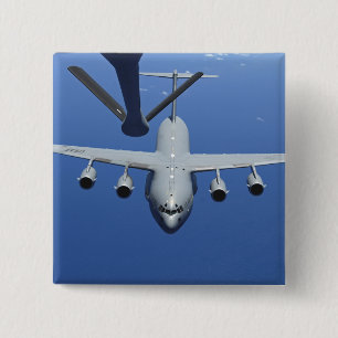 Chapa Cuadrada Un C-17 Globemaster III se acerca al auge