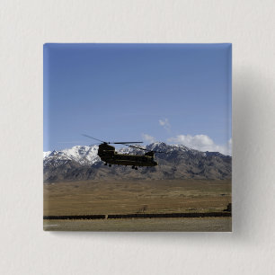 Chapa Cuadrada Un CH-47 Chinook saca