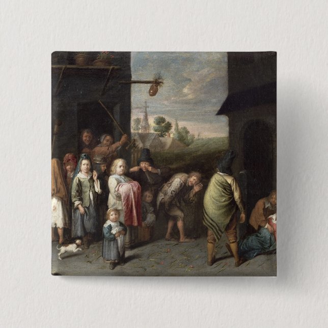 Chapa Cuadrada Un Charivari (Anverso)