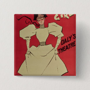 Chapa Cuadrada Un chica de la alegría en el teatro del Daly
