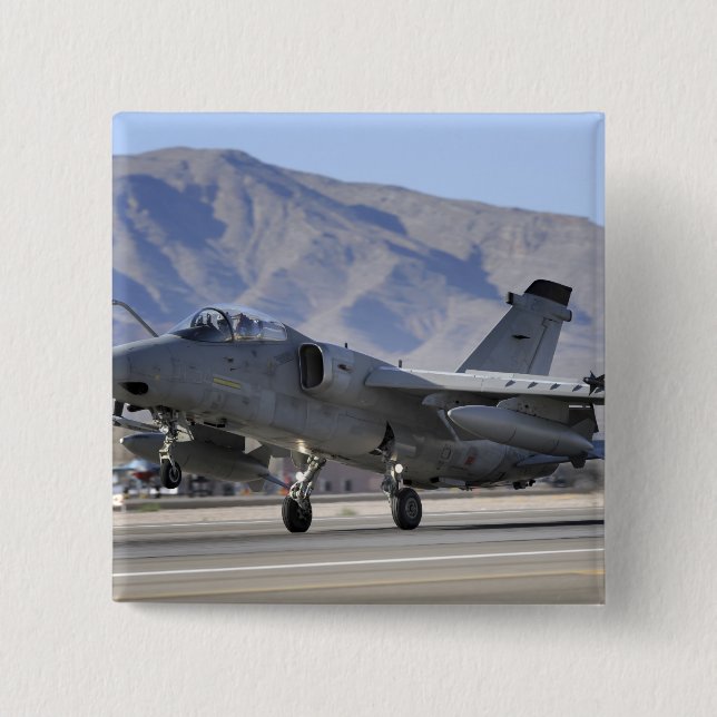 Chapa Cuadrada Un combatiente italiano de la Fuerza Aérea AMX (Anverso)