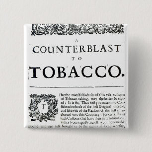 Chapa Cuadrada Un Counterblast al tabaco