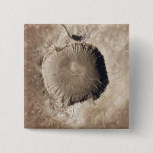 Chapa Cuadrada Un cráter del impacto del meteorito