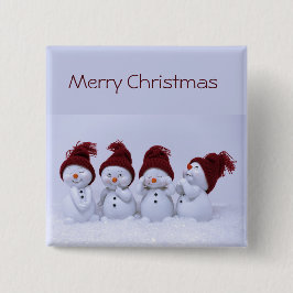 Chapa Cuadrada Un cuarteto de hombres de nieve