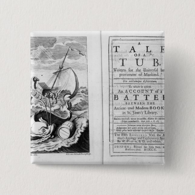 Chapa Cuadrada 'Un cuento de un Tub (Anverso)