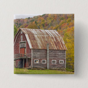 Chapa Cuadrada Un granero en las Green Mountains de Vermont. Hanc