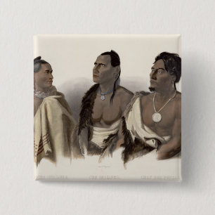 Chapa Cuadrada Un indio de Missouri, un Oto indio y el jefe de