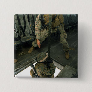 Chapa Cuadrada Un infante de marina envía a un infante de marina