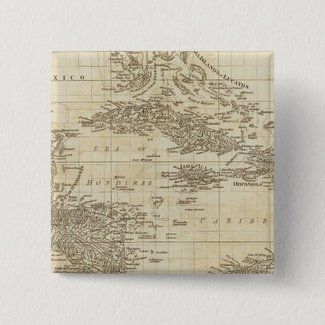 Chapa Cuadrada Un mapa de índice (Anverso)