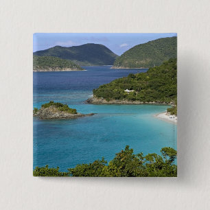 Chapa Cuadrada Un paisaje de Caneel Bay desde una carretera en St