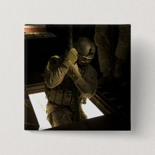 Chapa Cuadrada Un pararescueman de la fuerza aérea de los