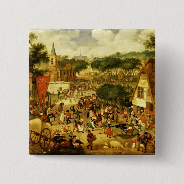 Chapa Cuadrada Un pueblo justo (Anverso)