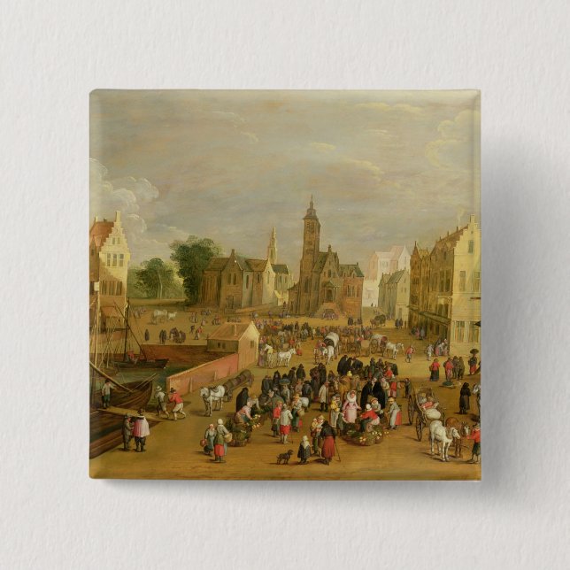 Chapa Cuadrada Un puerto (Anverso)