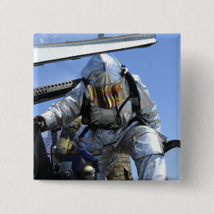 Chapa Cuadrada Un taladro del rescate se realiza en la cubierta