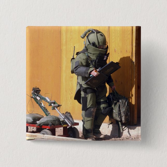 Chapa Cuadrada Un técnico (Anverso)