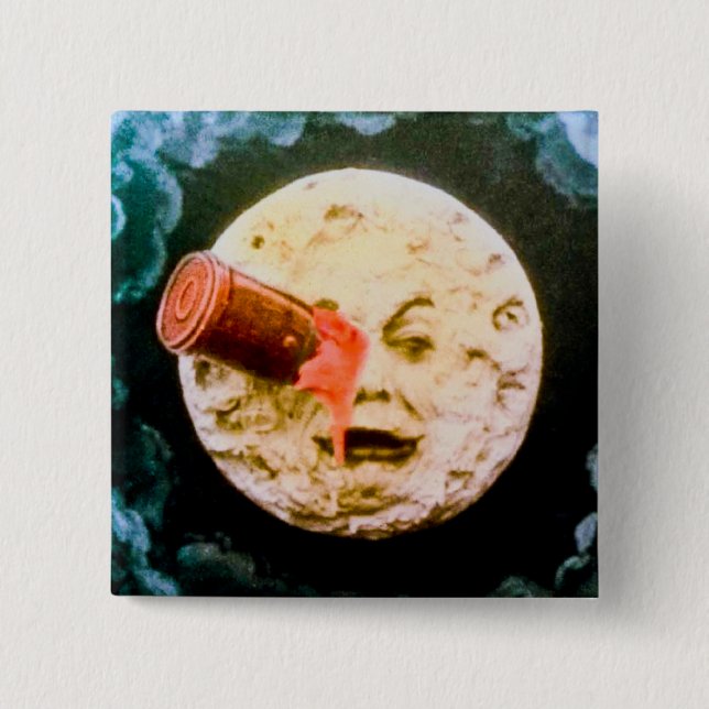 Chapa Cuadrada Un viaje a la luna (Anverso)