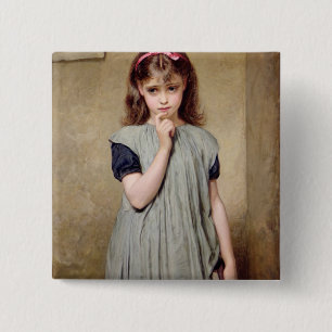Chapa Cuadrada Una chica joven en la sala de clase, 1876 (aceite