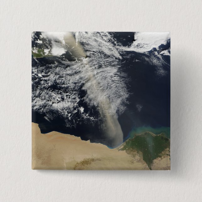 Chapa Cuadrada Una columna de polvo (Anverso)