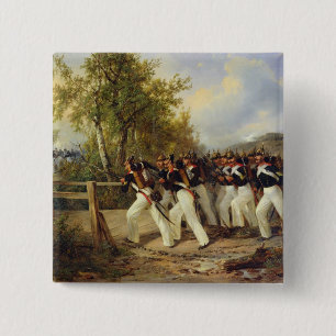Chapa Cuadrada Una escena a partir de la vida del soldado, 1849