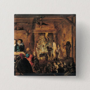 Chapa Cuadrada Una escena de la brujería, 1633