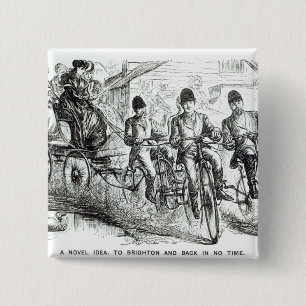Chapa Cuadrada Una nueva manera de viajar a Brighton, 1864
