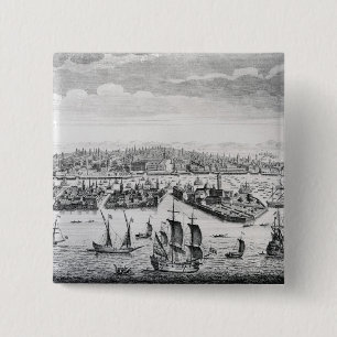 Chapa Cuadrada Una opinión de perspectiva de la ciudad de Venecia