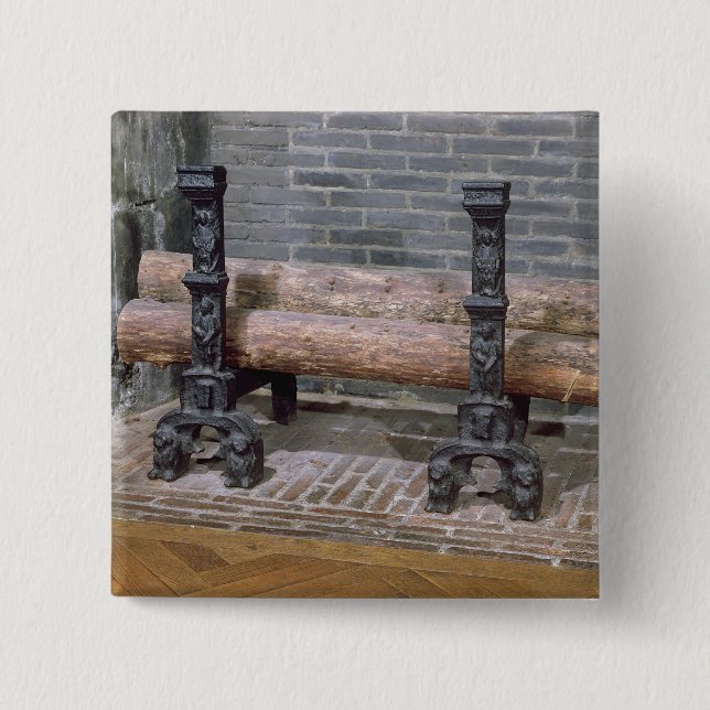 Chapa Cuadrada Una rejilla (Anverso)