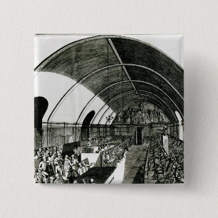 Chapa Cuadrada Una reunión del club de Jacobin, 1791