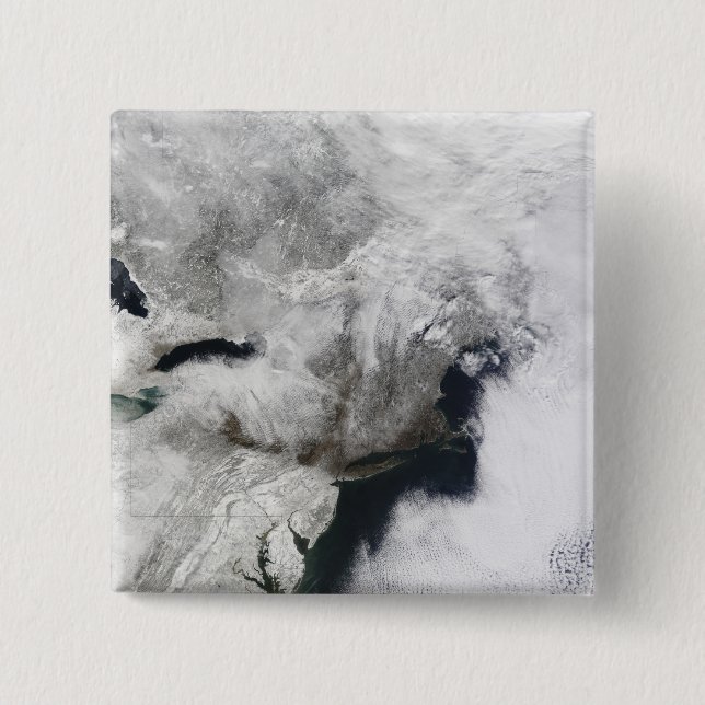 Chapa Cuadrada Una severa tormenta de invierno (Anverso)