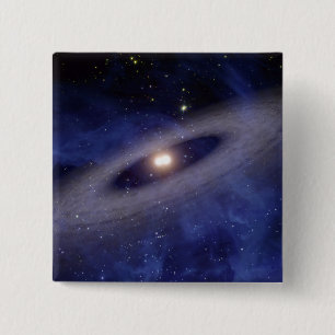 Chapa Cuadrada Una Sistema Solar lejana