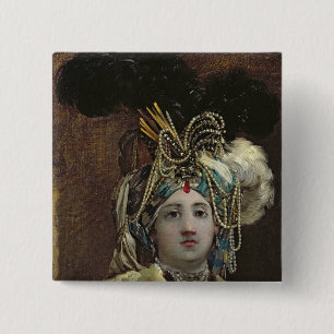 Chapa Cuadrada Una Sultana, 1748