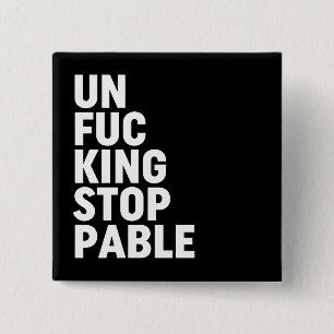 Chapa Cuadrada Unfu*kingstopable